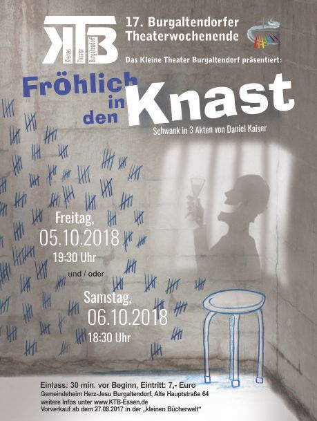 Plakat Fröhlich in den Knast